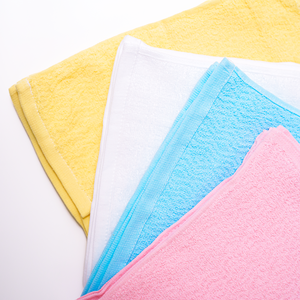 Offre Spéciale 100% coton 24 grammes serviettes hypoallergéniques douces à séchage rapide 27x28 Taiwan OE tissu éponge de style uni tricoté du Vietnam - Product Image 5