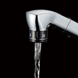 Vente en gros de mitigeur de cuisine en acier inoxydable mitigeur de robinet d'évier à double levier avec douchette thermostatique froid monotrou - Product Image 4