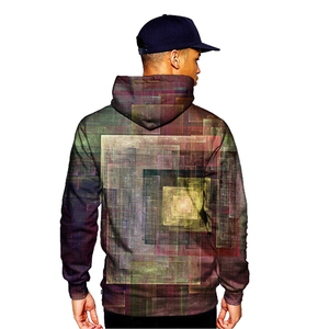 เสื้อฮู้ดสำหรับผู้ชายผ้าฝ้ายหนาพิมพ์ลายซับลิเมชันฤดูใบไม้ร่วงเป็นมิตรต่อสิ่งแวดล้อม - Product Image 5