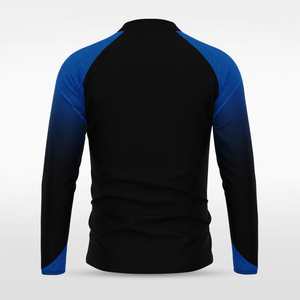 เสื้อกีฬาซิปสี่ส่วนแบบกลับด้านได้ พิมพ์ลายแบบซับลิเมชั่น น้ำหนักเบา ระบายอากาศดี เหมาะสำหรับการฝึกซ้อม ชุดออกกำลังกาย ชุดทีม - Product Image 2