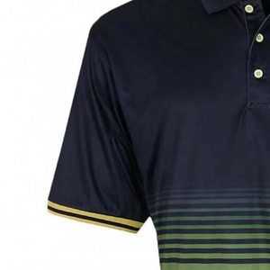 Camisetas de Hombre Tejidas con Sublimación Personalizada OEM 2025, Alta Calidad, 100% Poliéster, Tallas Grandes, Cuello Alto, Secado Rápido, Manga Corta - Product Image 4