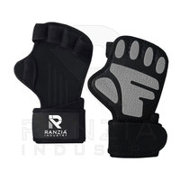 Agarre de gimnasio ajustable Unisex antideslizante con protección de almohadilla de Palma Levantamiento de pesas Entrenamiento de fuerza Neopreno Levantamiento de pesas WOD Grips