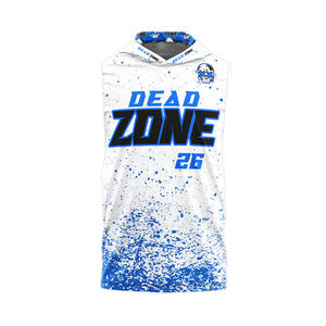 Personalizado 100% poliéster transpirable equipo de fútbol juvenil Logo Jersey sin mangas 7v7 Jersey conjunto patrón en blanco sublimación ropa deportiva - Product Image 4