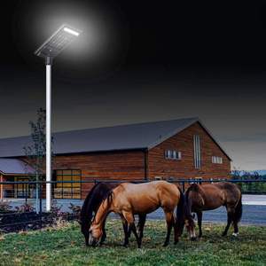 200 Wát bifacial LED năng lượng mặt trời ánh sáng đường phố tất cả-trong-một với điều khiển từ xa IP67 đánh giá cho đường cao tốc sử dụng pin cung cấp điện - Product Image 6