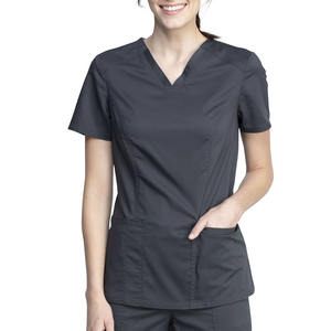 Womens Hospital Uniforms Medical Nursing Scrubs Short Sleeve <b>Doctors</b> Uniforms Women Nurse Scrubs <b>Sets</b> With Multiple Pockets - Product Image 4
