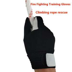 Guantes de Seguridad de Piel de Oveja, Anudados a Mano, para Rescate y Bomberos, Antideslizantes - Product Image 2