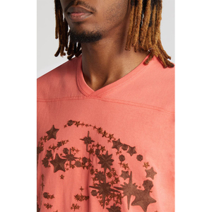 Camisetas de hombre de alta calidad Saint Michael Retro Vintage estampado lavado viejo manga corta Camiseta de hombre Extra grande paños a granel - Product Image 3