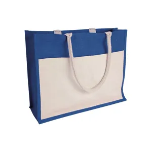 Borsa Shopper Personalizzata in Juta, Prodotto Promozionale per Merchandising - Product Image 3