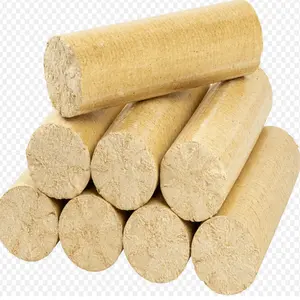 Briquettes de bois-Copeaux de bois de chauffage Briquette de bois de feu-écorce