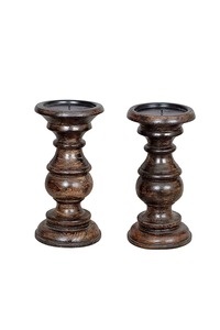 Portavelas de Madera Estilo Vintage, Perfecto para Regalos, Decoración del Hogar, Exhibición de Eventos Especiales y - Product Image 6