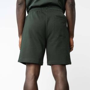 Shorts décontractés pour hommes 100% coton de haute qualité marque personnalisée privé Hip Hop haute rue ceinture élastique motif solide - Product Image 2