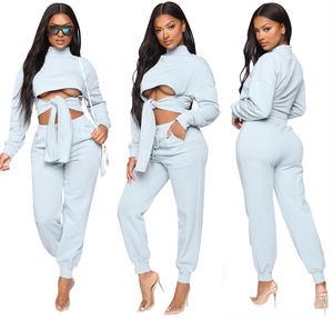 Velvet <b>Women</b> Crop Top Sweatshirt Pants Sets Custom <b>Velour</b> <b>Tracksuit</b> Gym Sport Suit Joggers <b>Tracksuits</b> for <b>Women</b> Velvet <b>Tracksuit</b> - Product Image 6