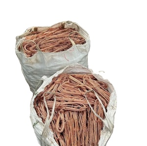 Chatarra de alambre de cobre rojo barato a la venta Europa 99.9% Pureza fácilmente disponible En stock Compre la chatarra de alambre de cobre rojo más vendida - Product Image 1