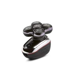 Afeitadora Rotatoria de Cinco Cabezales Flexibles con Estuche de Almacenamiento, Recortadora para Afeitado en Seco/Húmedo para Hombres Calvos, Resistente al Agua IPX7, Uso Corporal - Product Image 6