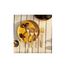 Horquilla de latón macizo dorado para uso en vajilla, tenedor de latón de alta calidad, tamaño personalizado para fiestas navideñas, nuevo diseño - Product Image 3