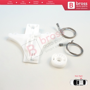 Kit de réparation de lève-vitre arrière droit BWR1084 pour Tiguan MK1 5N 2007-2018 SUV 5 portes 5N0839462 - Product Image 3