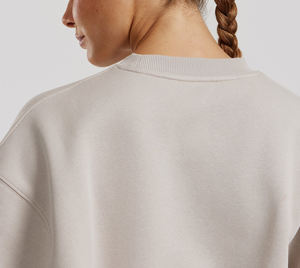 2025 New Arrived Custom Embossed Logo Streetwear Oversize women's <b>sweatshirt</b> High Quality Casual wear Breathable <b>Sweatshirt</b> - Product Image 6