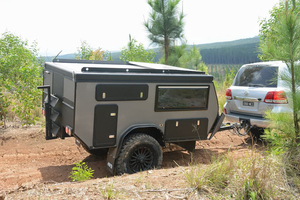 Remolque de Viaje Ligero Manley ORV, para Motocicletas y Pequeños RV, con Suspensión Independiente, para 2 Personas, 750 kg - Product Image 3