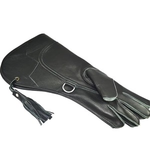 Gants de fauconnerie Gants de fauconnerie en cuir suédé souple doublés de polaire douce de haute qualité Gants de fauconnerie aigle en gros - Product Image 6