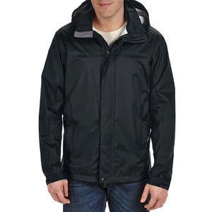 High Quality Men's Canvas Windbreaker <b>Jacket</b> Custom Waterproof Winter Casual with Hooded Collar and Front Logo Wholesale Price - Product Image 3