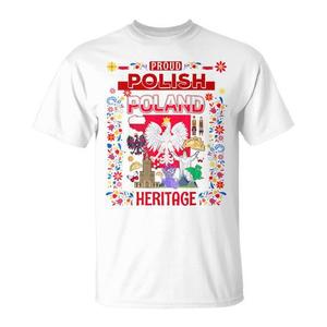T-shirt a maniche corte con motivo folkloristico dell'Europa orientale, taglia plus, girocollo per adulti, con grafica artistica tradizionale. - Product Image 1