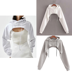 Tops cortos de verano personalizables para mujer con logotipo Conjuntos cómodos y transpirables de manga corta de color sólido de talla grande - Product Image 3