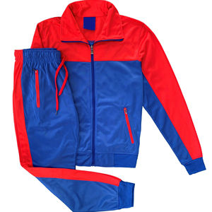 Haute Qualité Personnalisable Hommes Activewear Full Zip Chaud Polyester Jogger Slim Fit Deux Pièces Unisexe Survêtement Hiver 2pcs - Product Image 3