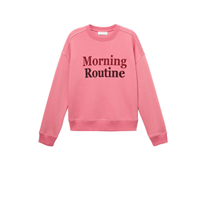 Sweat-shirt à manches longues pour femme, décontracté, hiver, 100% coton, col rond, impression numérique, poids lourd, logo sur le devant, séchage rapide - Product Image 3