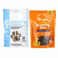 Sachet Doypack Personnalisé en BOPP/AL/PE avec Scellage Thermique, Emballage Plastique Alimentaire pour Friandises d'Entraînement pour Animaux de Compagnie