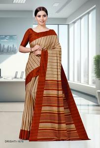 Sari en soie de qualité supérieure, le plus beau, avec des pièces de blouse non cousues pour la vente en ligne - Product Image 3