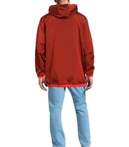 Veste coupe-vent personnalisée respirante 100% polyester Gym Fitness Veste coupe-vent personnalisée à séchage rapide Veste coupe-vent décontractée pour homme - Product Image 4