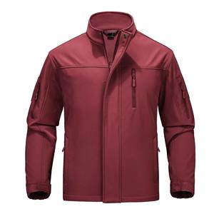 Latest Custom Unisex Softshell Winter Jacket <b>Waterproof</b> Windproof Breathable Outdoor with Canvas Fabric and Front Logo - Product Image 1