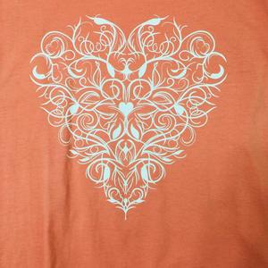 Custom Graphic <b>Sequined</b> 100% Cotton Oversized Vintage Distressed <b>T</b>-<b>Shirts</b> for Teenagers Women's O-Neck Casual Style Silk Screen - Product Image 4