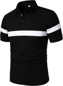 Polo elegante para hombre con etiqueta privada logotipo personalizado manga corta verano moda cómoda mezcla de algodón ropa informal - Product Image 5