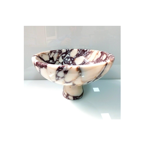 Antique Marble Bowl for Fruits Salad Serving Use for Garden Tabletop Decor Marble Kitchen <b>Accessories</b> for Cheap Price - Product Image 3