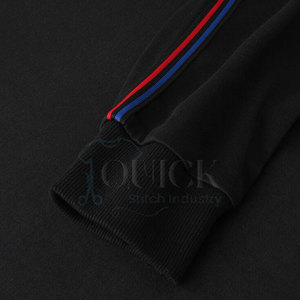 Nueva moda de invierno para hombre de talla grande personalizable Color poliéster/mezcla de algodón sudadera transpirable ecológica - Product Image 4