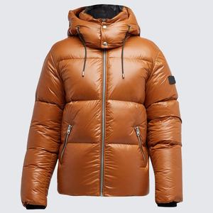 Custom Unisex <b>Camouflage</b> Hooded Jacket High Quality Waterproof Large Size Crew Neck Bib Warm Cotton Padded Zipper Closure - Product Image 2