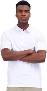 Camiseta de polo de alta calidad para hombre, algodón, poliéster, estampado personalizado bordado con logotipo OEM, patrón sólido, liso en blanco - Product Image 6