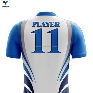 Nouvelle conception, logo personnalisé, uniforme de football pour hommes adultes, manches courtes, respirant, léger, 100% polyester, Pakistan - Product Image 6