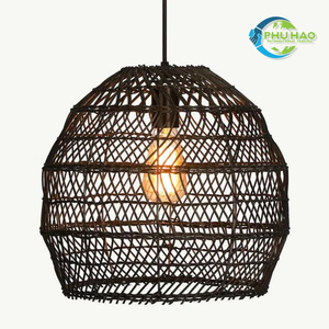 Vibrance de la nature: LUSTRES DE LANTERNE EN BAMBOU DE ROTIN créant des atmosphères sereines pour la maison Restaurant Resort Garden - Product Image 2