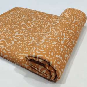 Jaipur héritage main bloc imprimé 100% coton tissu fabriqué à la main respirant traditionnel écologique bloc imprimé coton tissu - Product Image 1