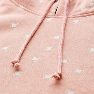 Venta caliente algodón mujeres sudaderas con capucha de gran tamaño cremallera moda ropa deportiva liso en Blanco estampado mujeres recortadas sudaderas con capucha - Product Image 3