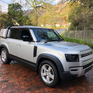 2020 Land Rover Defender เบาะหนังแท้สำหรับนักสำรวจ P400ยาง R17ภายในสีเข้ม ACC การควบคุมความเร็วในการล่องเรือ FWD - Product Image 1