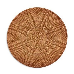 Hot Sale Rattan Placemats Water Hyacinth Weave <b>Tablemats</b> for Dining Table, Large Braided Handmade Woven Placemats for Table - Product Image 1
