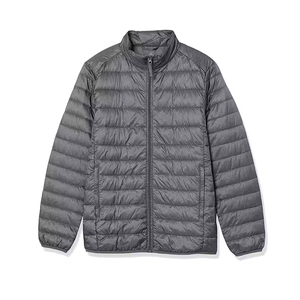 Chaqueta acolchada de invierno de alta resistencia para hombre, abrigo resistente al agua, bolsillos con capucha y cuello levantado para aventuras al aire libre, clima frío - Product Image 1