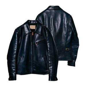 Chaqueta de cuero genuino Ecuestre para hombre, chaqueta de cuero genuino de caballeros SKT COMPANY, diferentes diseños, 2023, precio al por mayor - Product Image 1