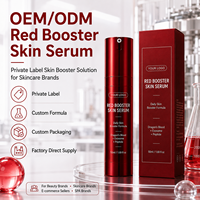Sérum Booster Rouge OEM ODM, Sérum Facial Personnalisé à l'Exosome de Sang de Dragon