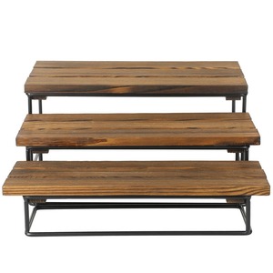 Nouvel arrivage de présentoirs à gâteaux en bois et en métal conçus sur mesure de l'Inde Prix de gros Durable et très vendu - Product Image 2