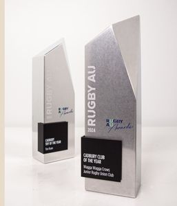 Premium Modern Design Polished Surface Custom Color Logo Personalized Acrylic Award Celebrate Excellence Business Sports - Product Image 2