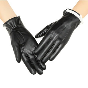 Gants de conduite en cuir respirant personnalisés de haute qualité prix de gros mode personnalisée pour écran tactile décontracté - Product Image 2